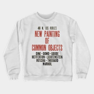 New Painting of Common Objects Crewneck Sweatshirt